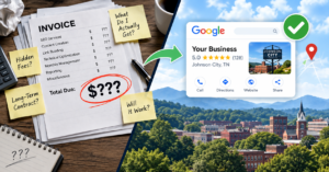 Read more about the article How Much Does Local SEO Actually Cost in Johnson City? What the $300 vs. $3,500 Gap Really Means